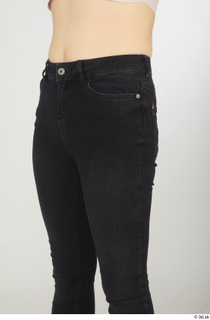 Aera black jeans casual dressed thigh 0002.jpg